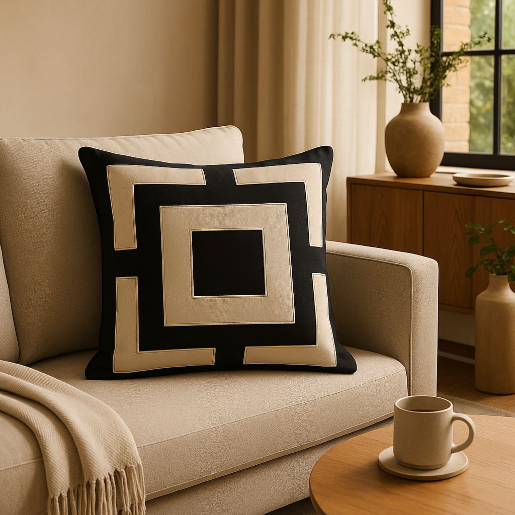 M&S X Kelly Hoppen Throw Pillow — view 2