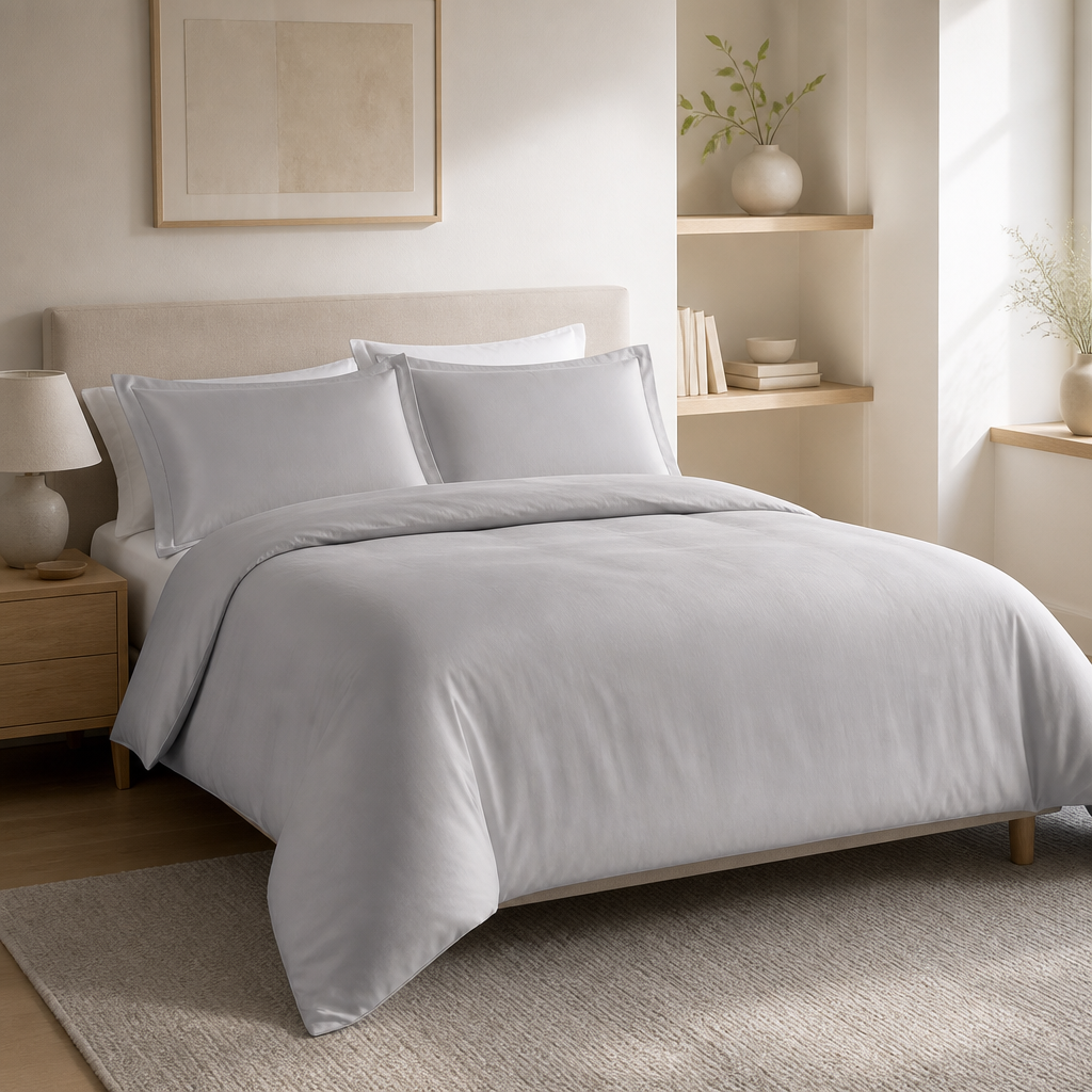 M&S Home Luxury Egyptian Cotton Sateen Bedset — view 2