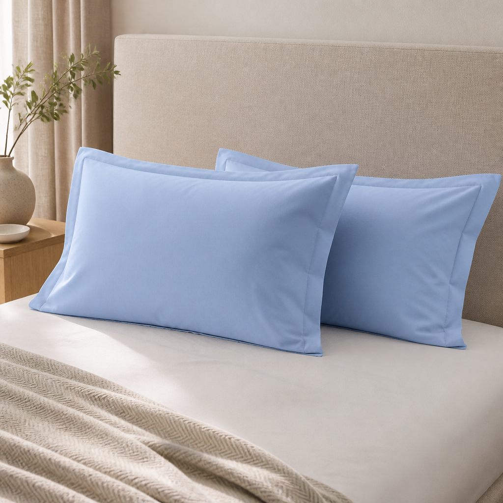 M&S Home Luxury Egyptian Cotton Sateen 2 Pack Pillowcases — view 2