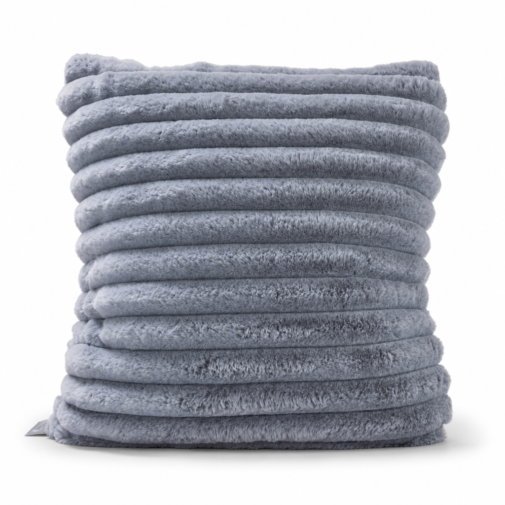 Lakely Sable Faux Fur Coushion Throw Pillow