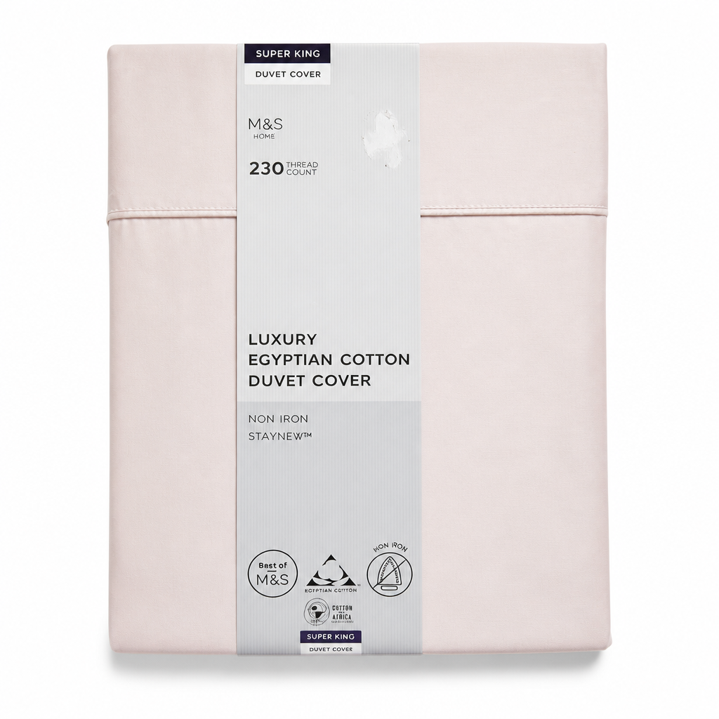 M&S Luxury Egyptian Cotton Duvet Cover