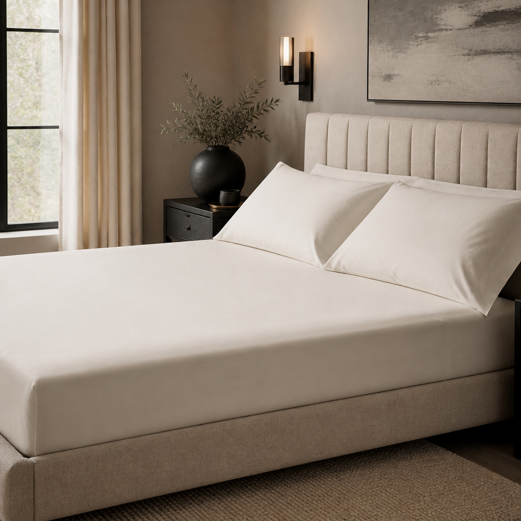 M&S X Kelly Hoppen Pure Sateen Sheet — view 2
