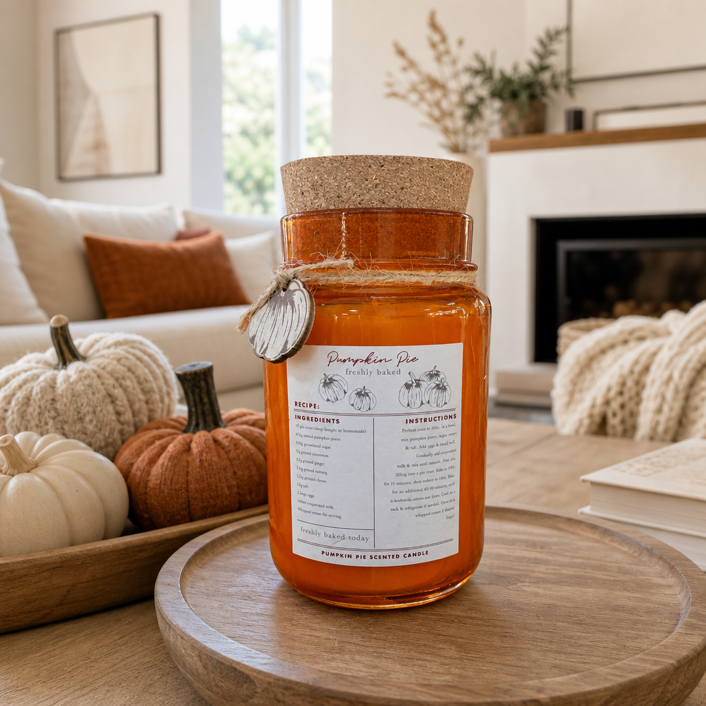 Pumpkin Pie - Fragranced Candle — view 2