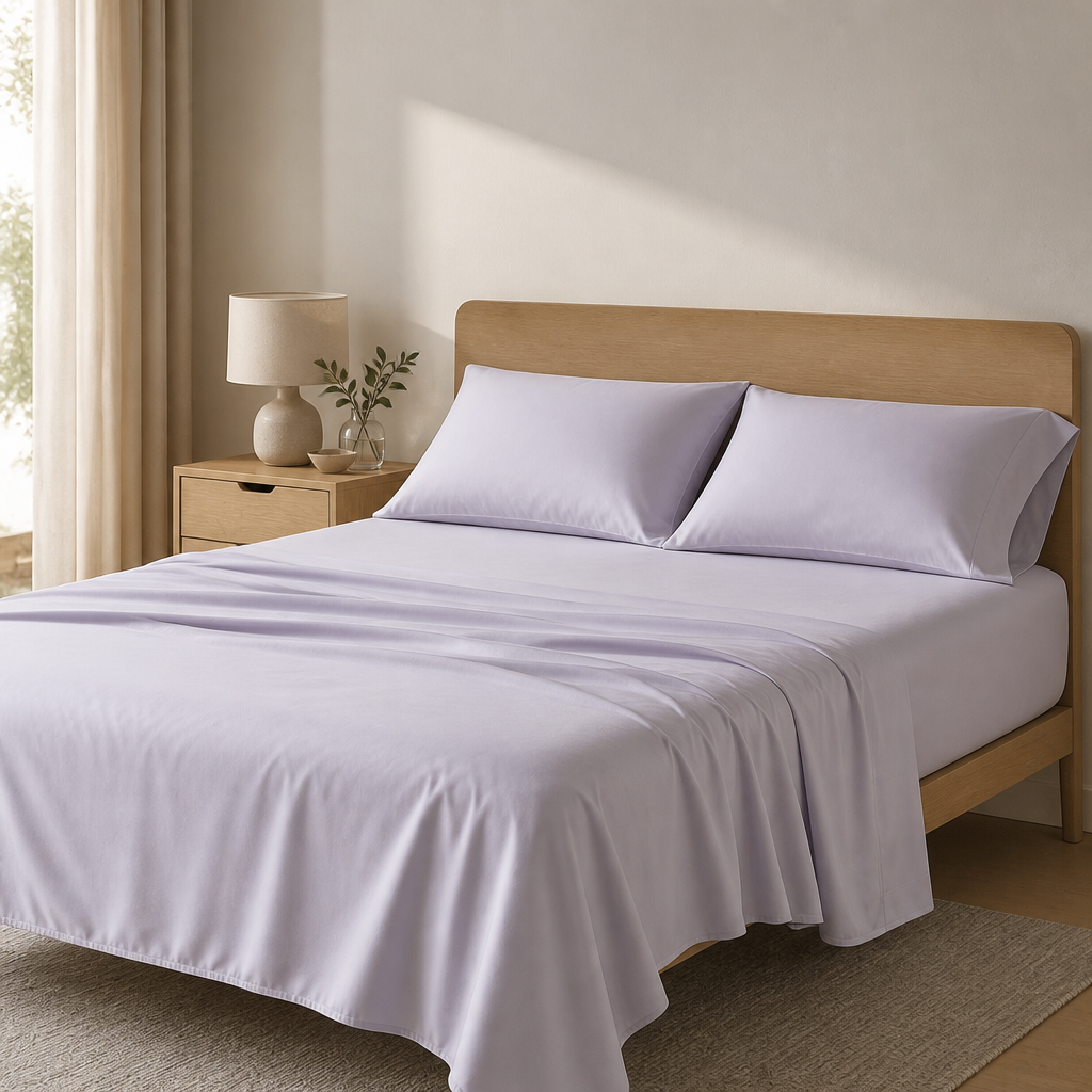 Lauren Ralph Lauren Lauren Ralph Lauren Spencer 475 Thread Count Cotton Sateen 4-Pc. Sheet Set, King Bedding — view 3