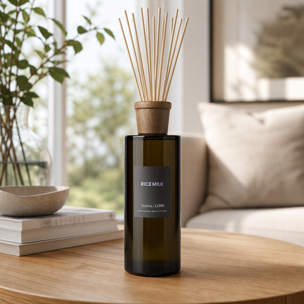Fragrance Reed Diffuser — Rice Milk — view 2