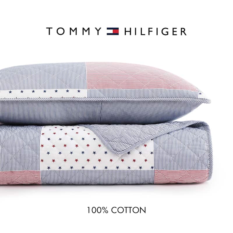 Tommy Hilfiger Ithaca Americana Patchwork Quilt Set — view 3