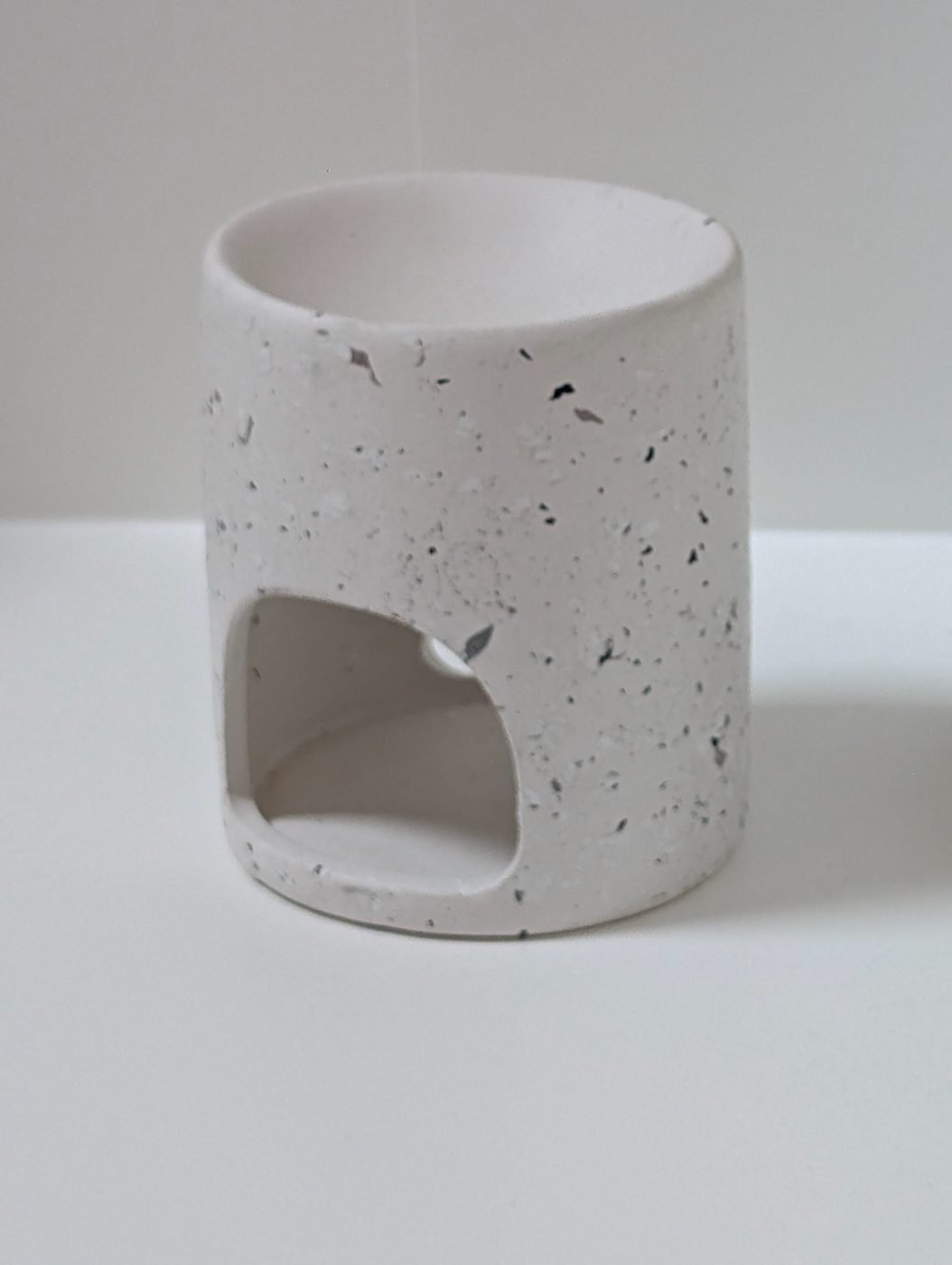 Matte White Ceramic Oil Burner