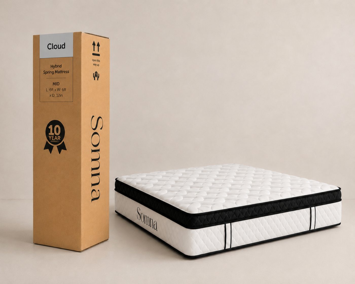 Somna Cloud - Orthopedic Spring Mattress