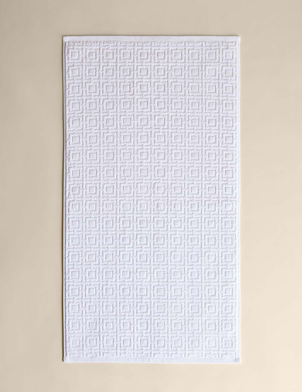 M&S Kelly Hoppen Ultimate Turkish Cotton Geometric Bath Sheet — view 3