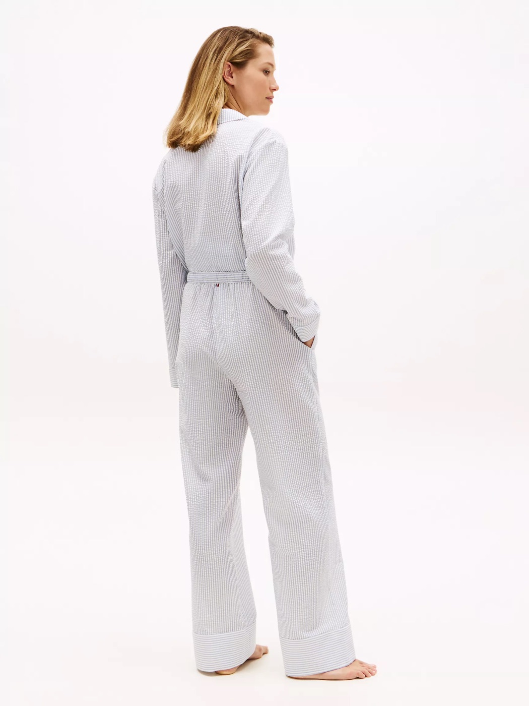 Tommy Hilfiger Stripe Seersucker Sleep Pant — view 4