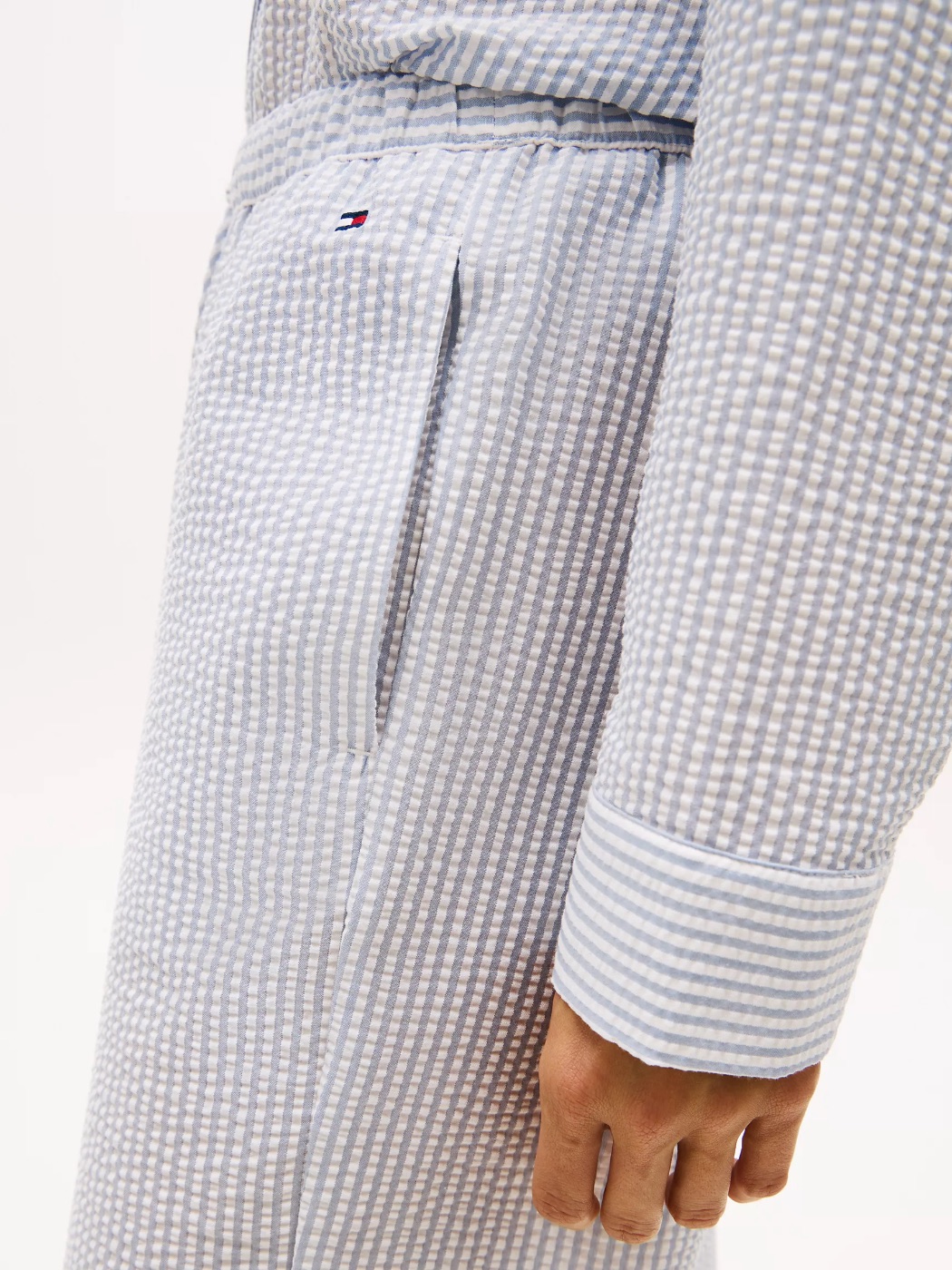 Tommy Hilfiger Stripe Seersucker Sleep Pant — view 3