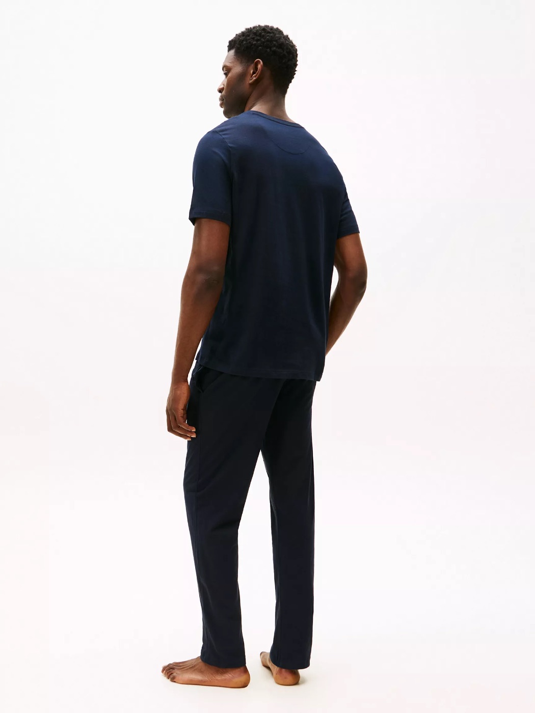 Tommy Hilfiger Sueded Jersey Henley Sleep Shirt — view 4