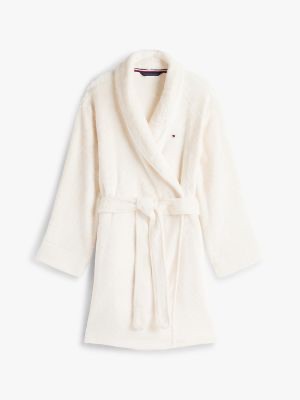 Tommy Hilfiger Plaid Logo Plush Robe — view 4