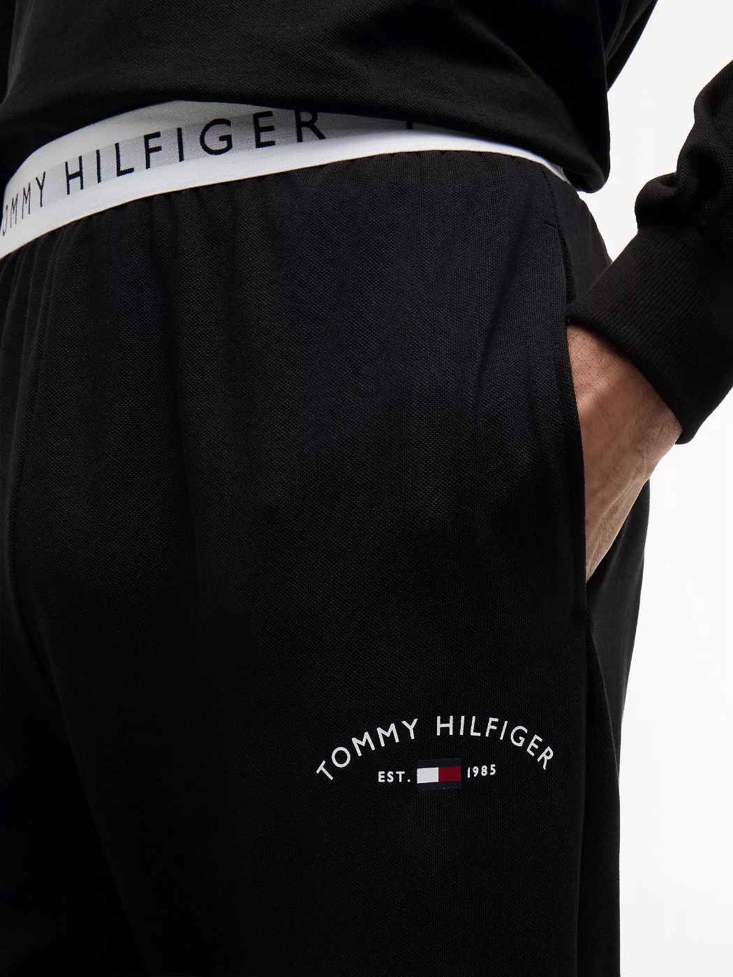 Tommy Hilfiger Logo Pique Sleep Pant
