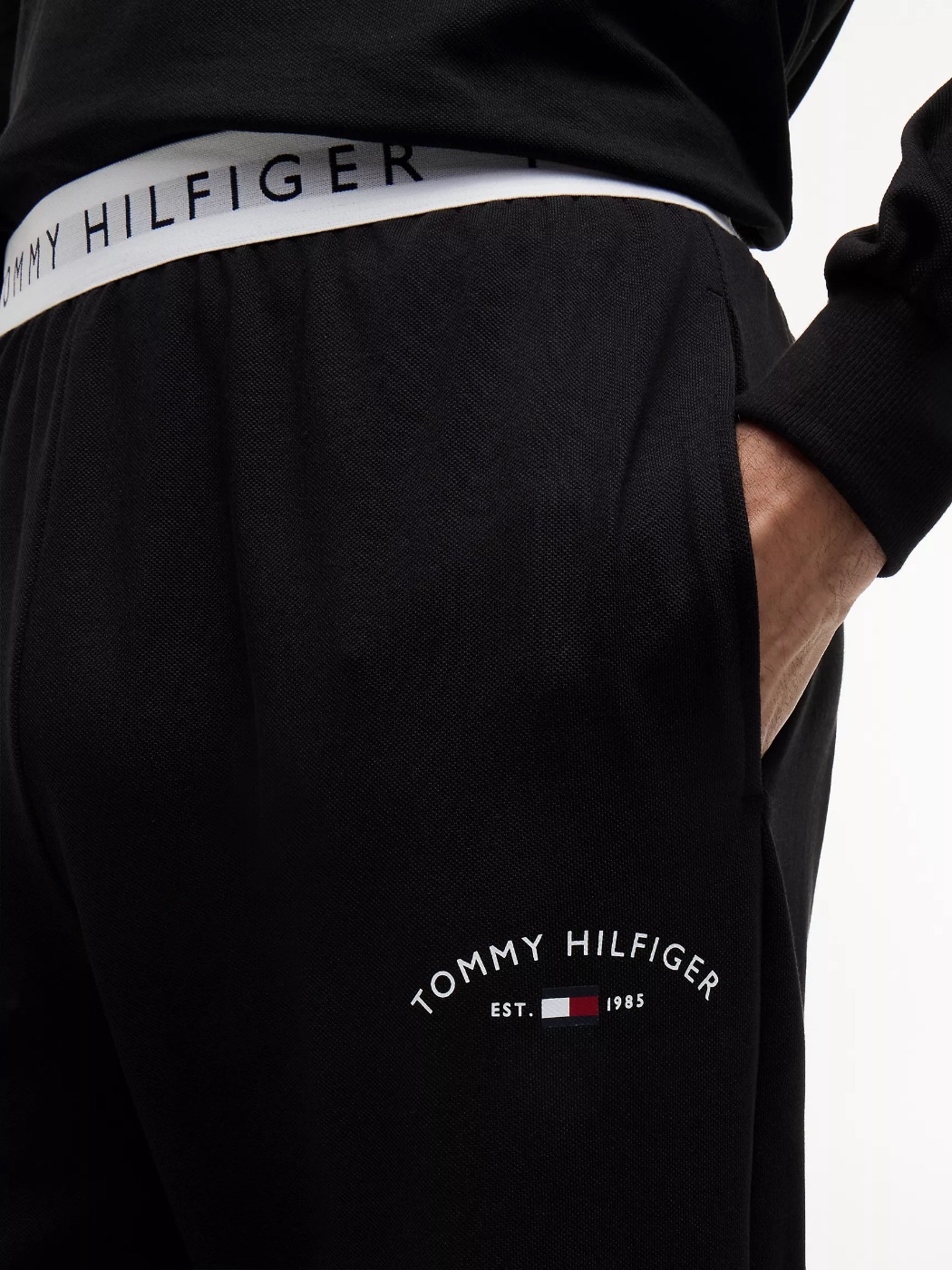 Tommy Hilfiger Logo Pique Sleep Pant