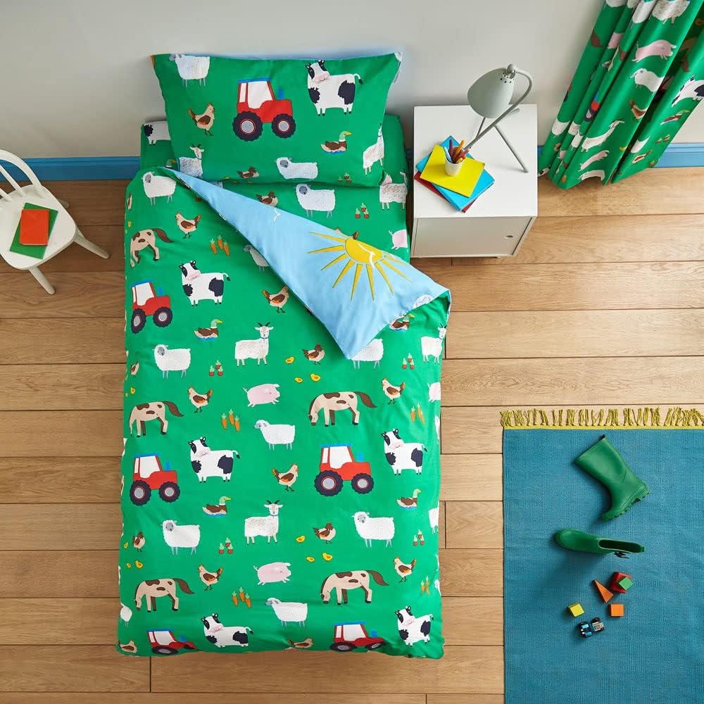 CL Farmyard Animals Duvet - Single — view 2