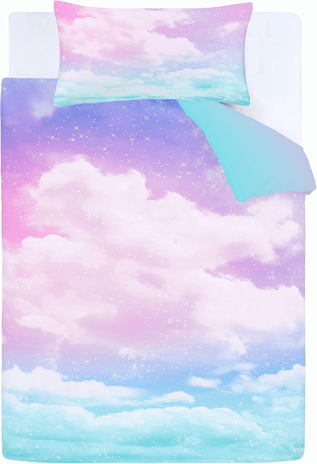 CL Rainbow Clouds Duvet Set - Double — view 5