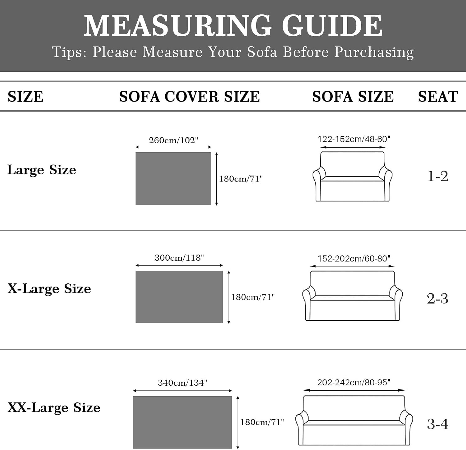 Somna Geometric Chenille Sofa Cover — view 2
