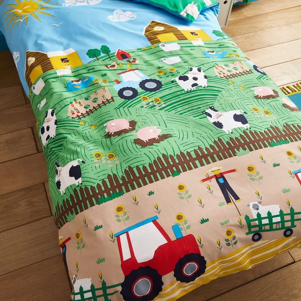 CL Farmyard Animals Duvet Set - Double — view 4