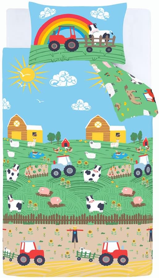 CL Farmyard Animals Duvet Set - Double — view 5