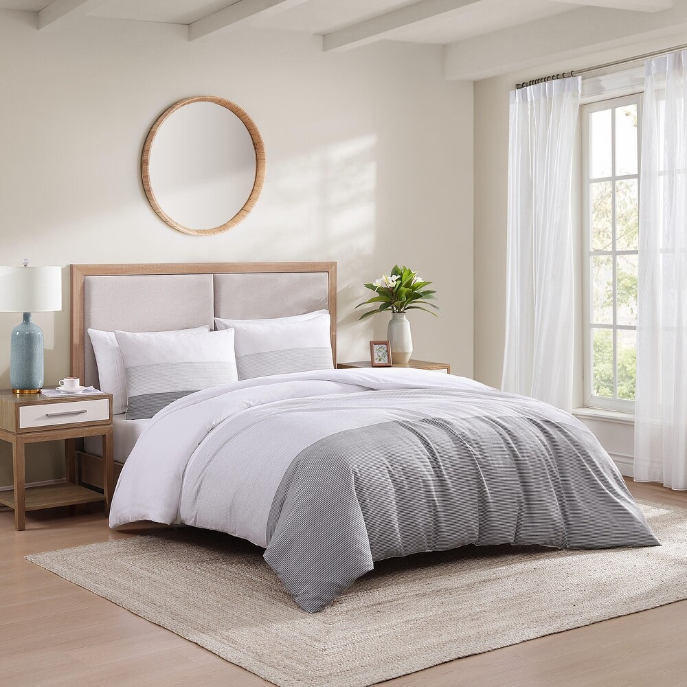 Tommy Hilfiger Cotton Rich Seersucker Comforter Set — view 3
