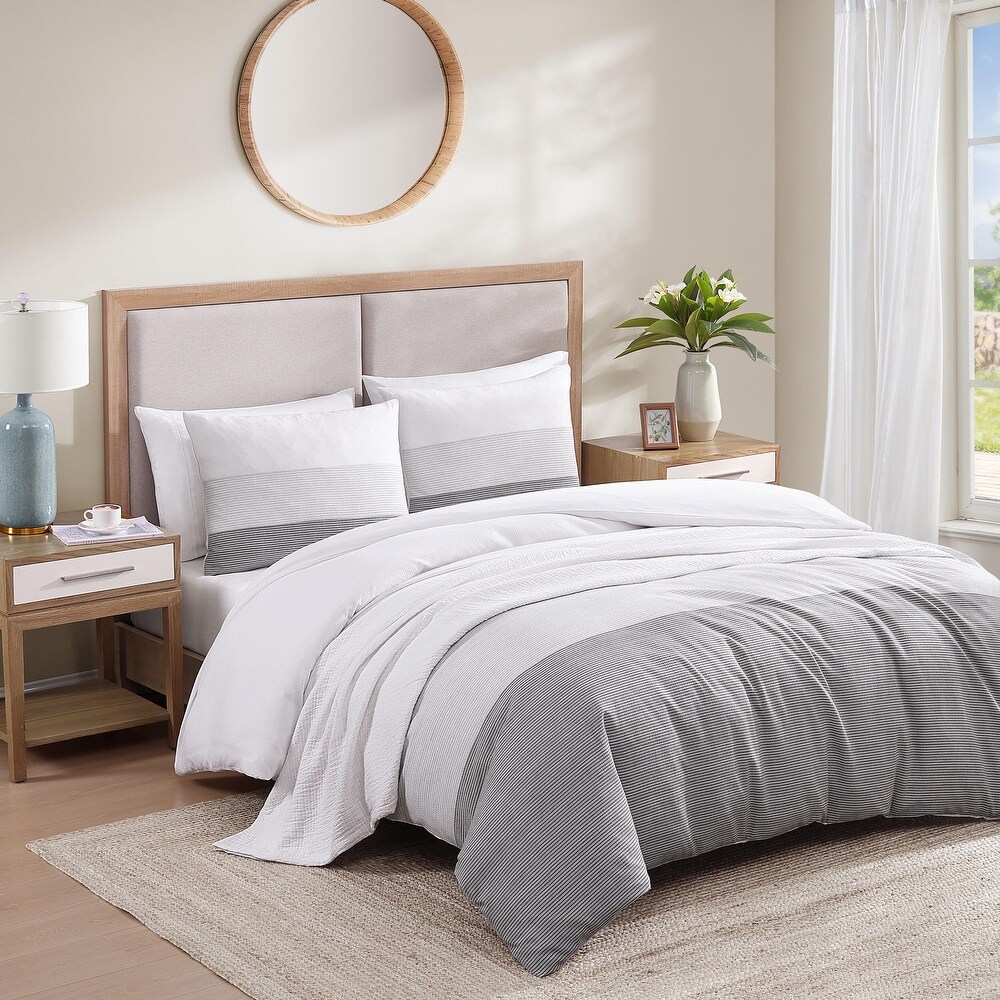 Tommy Hilfiger Cotton Rich Seersucker Comforter Set — view 4