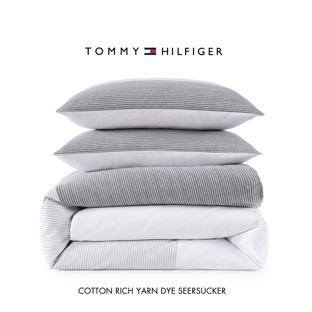 Tommy Hilfiger Cotton Rich Seersucker Comforter Set — view 6