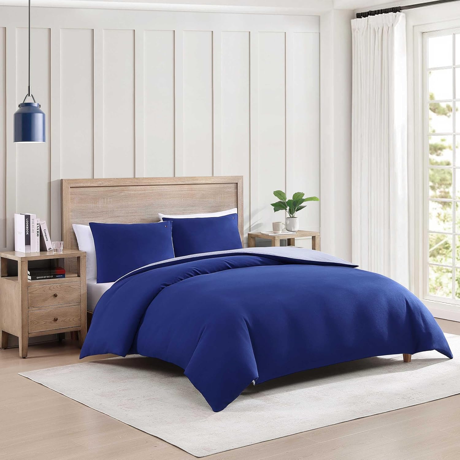 Tommy Hilfiger Cotton Blend Micropique Comforter Set — view 3