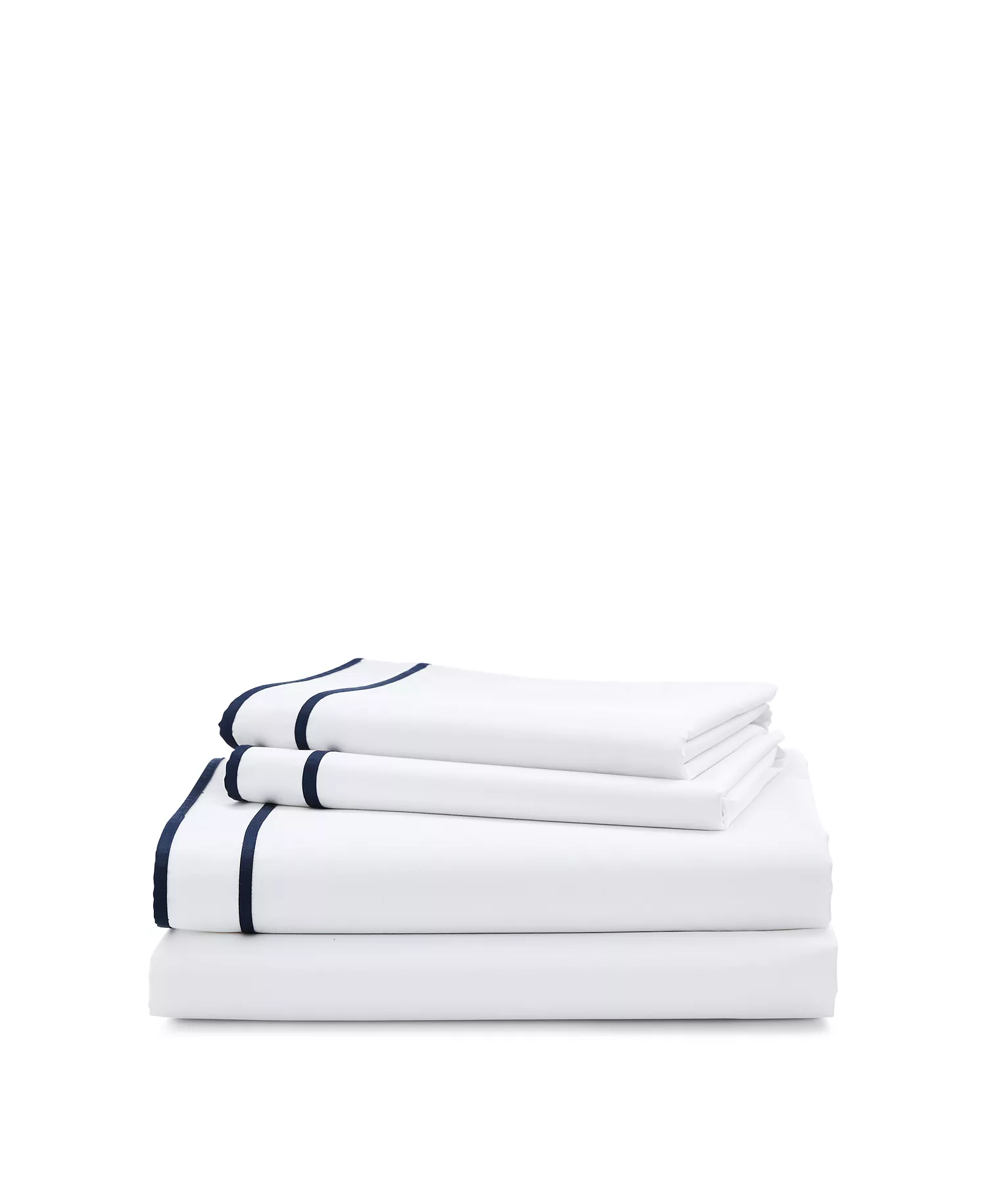 Lauren Ralph Lauren Lauren Ralph Lauren Spencer 300 Thread Count Sateen Border Sheet Set, King Bedding — view 2