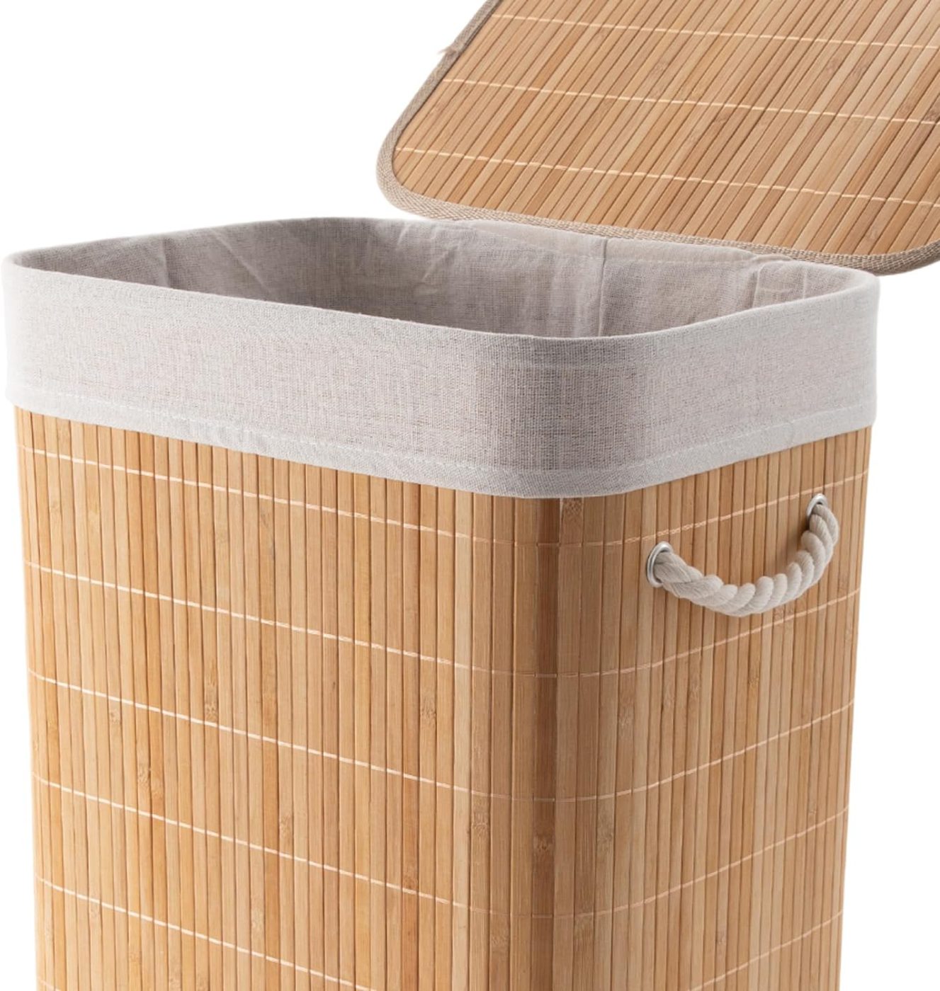 Bamboo Laundry Basket — view 4