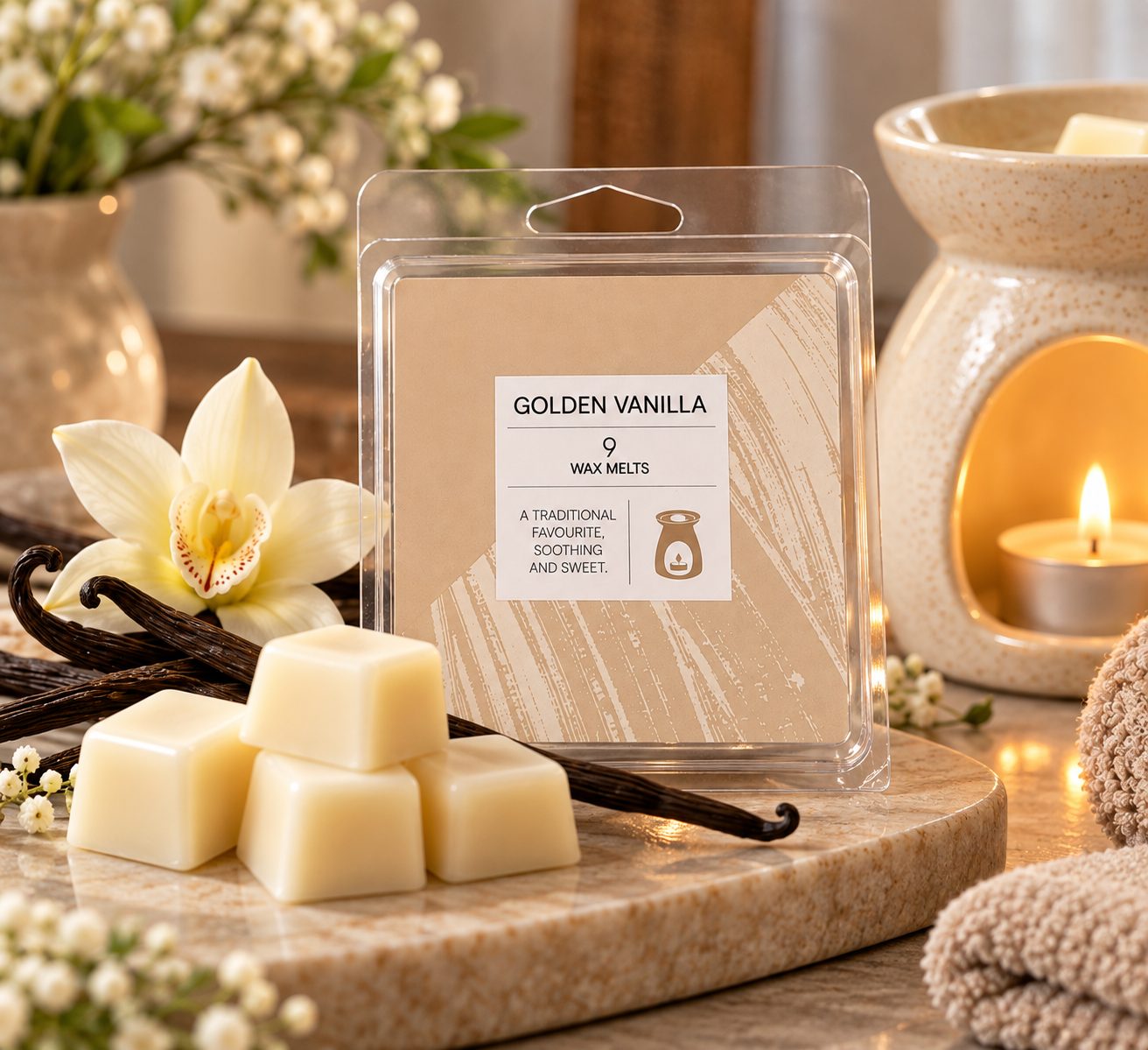 Golden Vannila - Wax Melt — view 3
