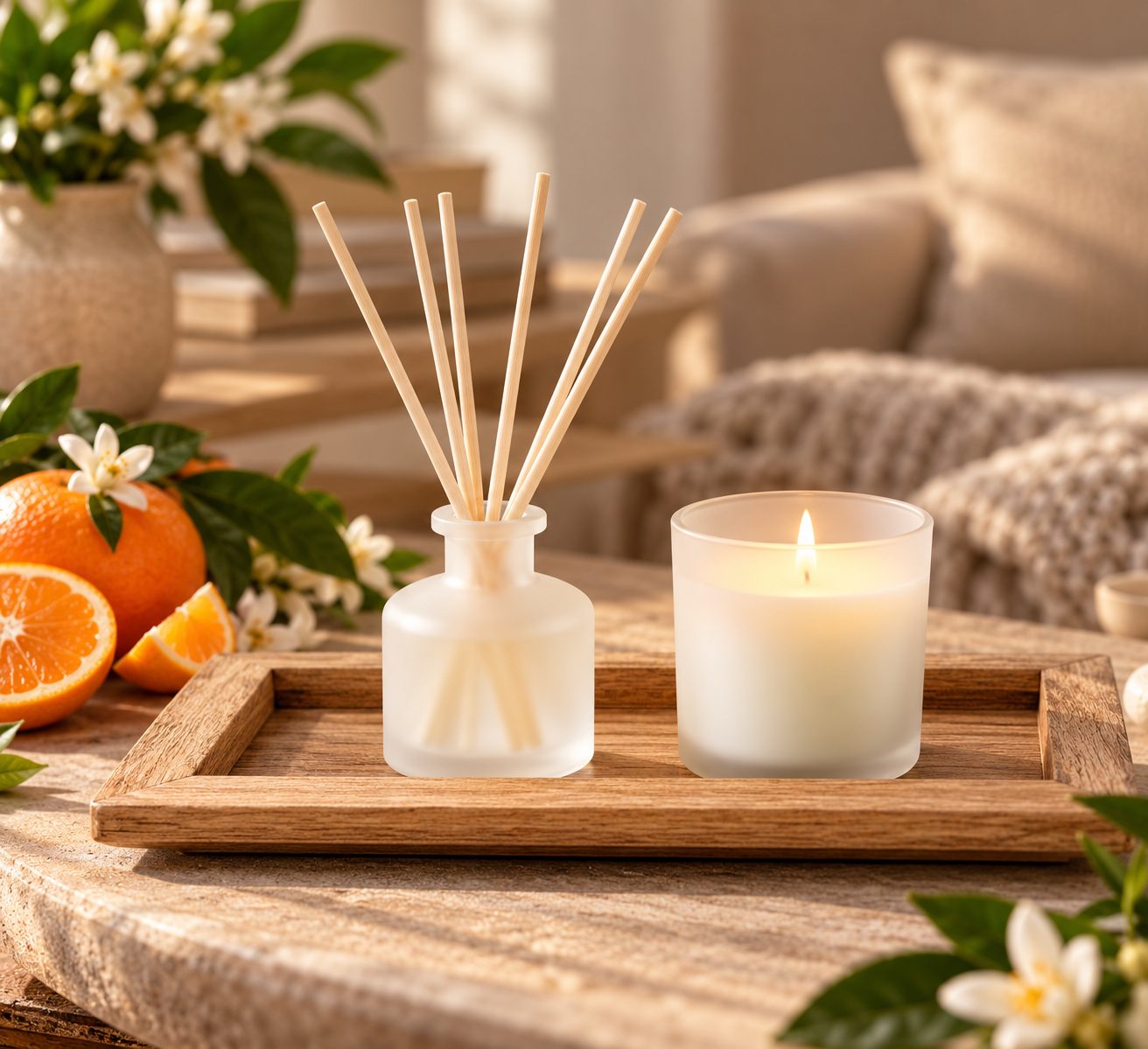 Unwind Scented Set — Mandarin, Lemon & Pink Grapefruit — view 2