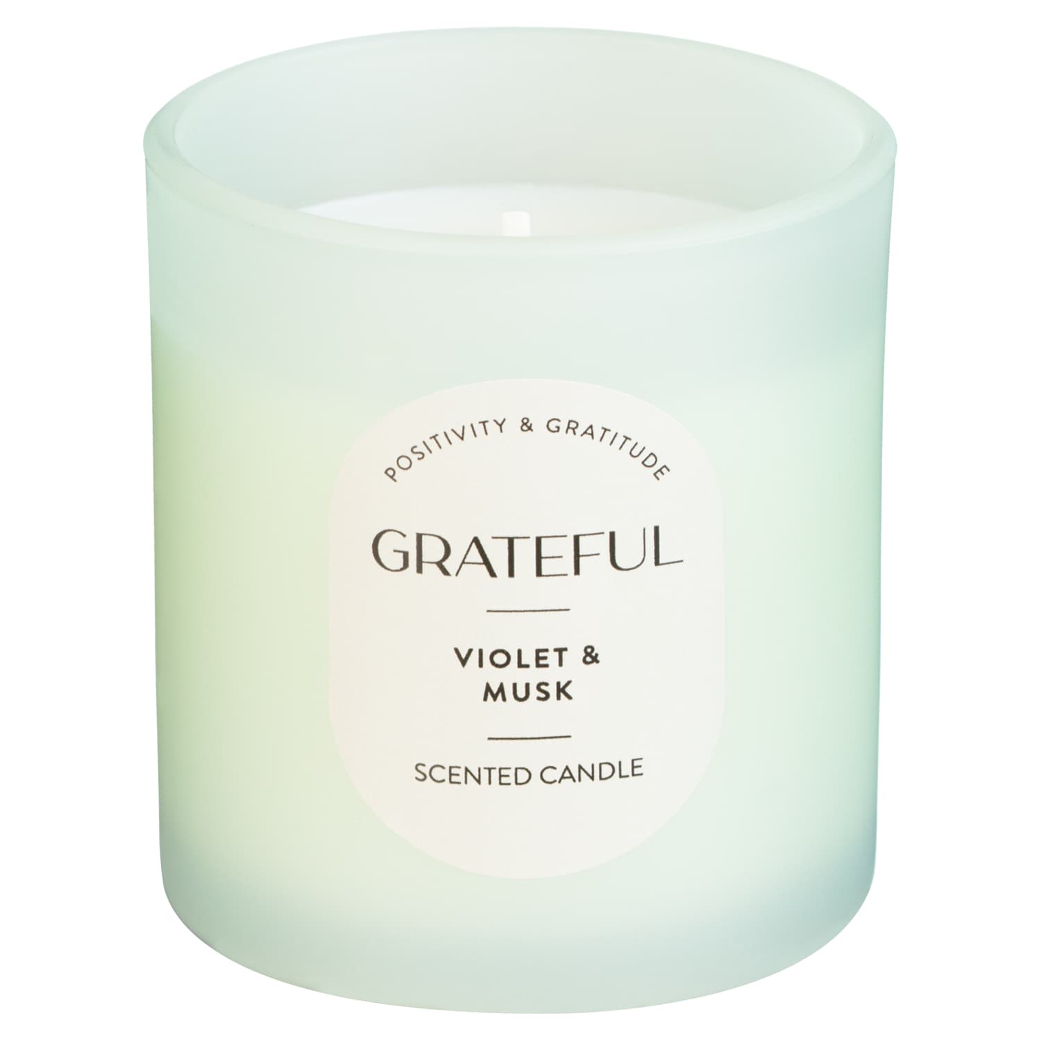 Grateful - Violet and Musk - Scented Candle - 108g