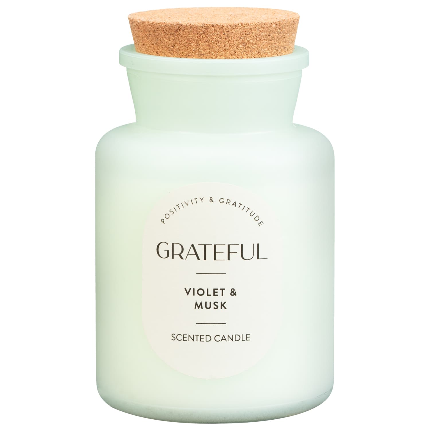 Grateful - Violet and Musk - Scented Candle - 203g