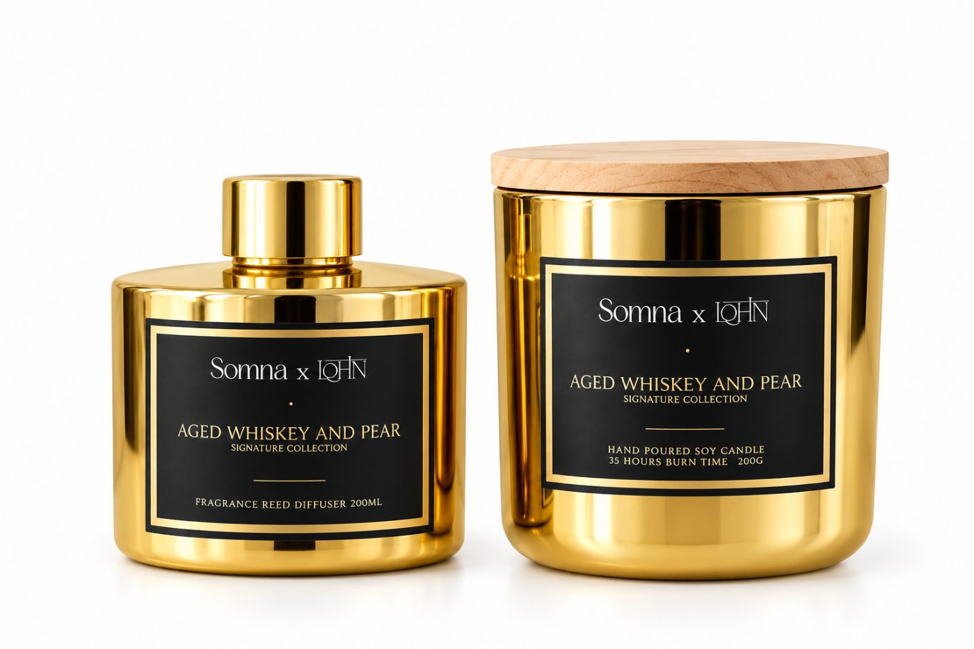 Aged Whiskey & Pear — Signature Collection Set