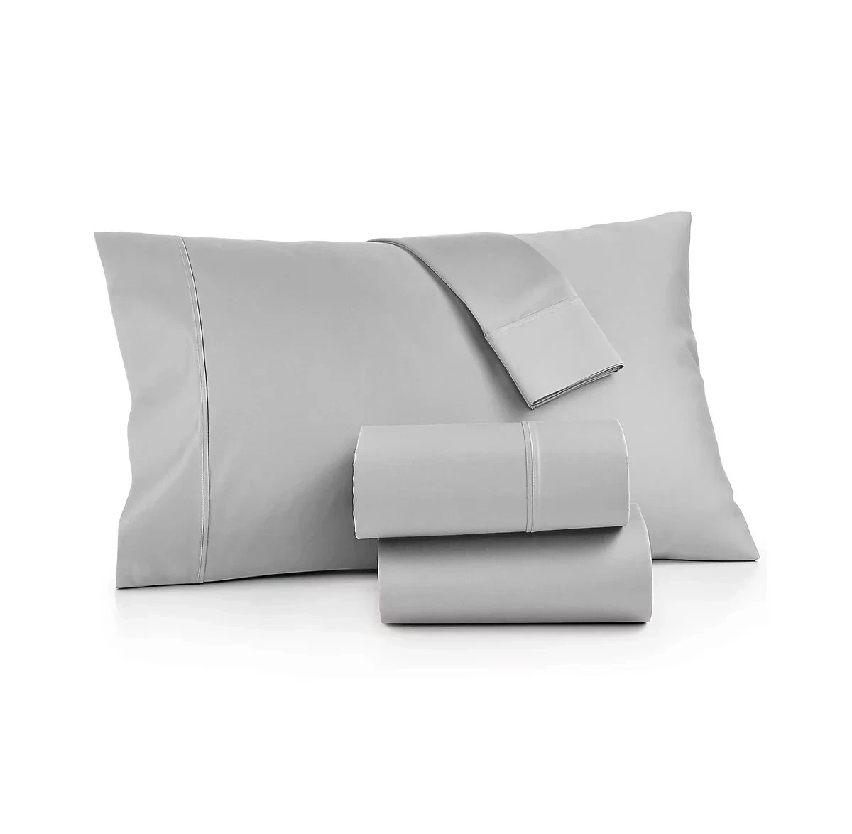 M&S Home Luxury Egyptian Cotton Sateen 2 Pack Pillowcases — view 2