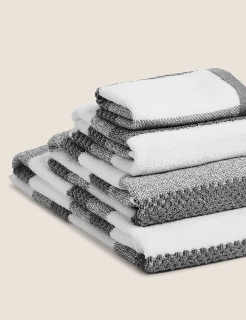 M&S Pure Cotton Bath Sheet — view 2