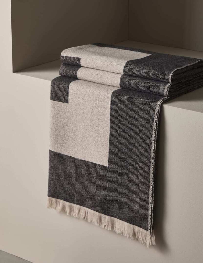 M&S X Kelly Hoppen Border Throw