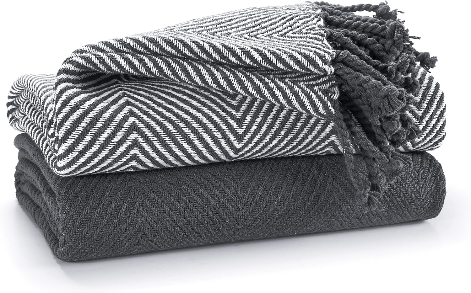 EHC Herringbone Handwoven Throw
