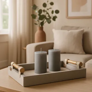 Decorative Candle Tray