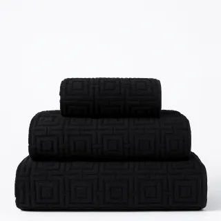 M&S Kelly Hoppen Ultimate Turkish Cotton Geometric Bath Sheet