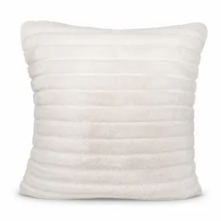 Lakely Sable Faux Fur Cushion Throw Pillow - Single Side