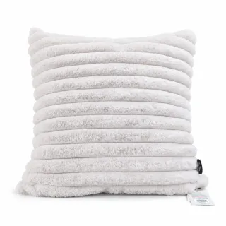 Lakely Sable Faux Fur Coushion Throw Pillow