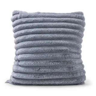 Lakely Sable Faux Fur Coushion Throw Pillow