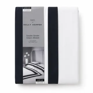 M&S X Kelly Hoppen Sateen Bedset