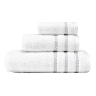 Vera Wang Vera Wang Textured Trellis 3-Pc. Towel Set Bedding