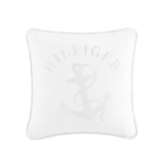 Tommy Hilfiger Anchor With Rope Cotton Square Throw Pillow