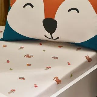 CL Fox & Woodland Double Fitted Sheet