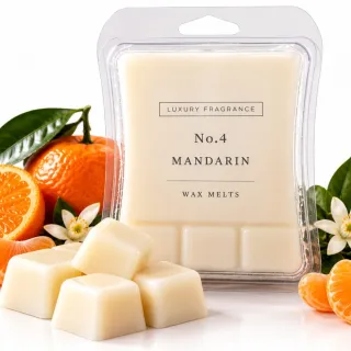 No.4 Mandarin, Lime & Basil - Scented Wax Melts