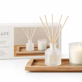 Escape Scented Set — Mandarin, Lemon & Pink Grapefruit